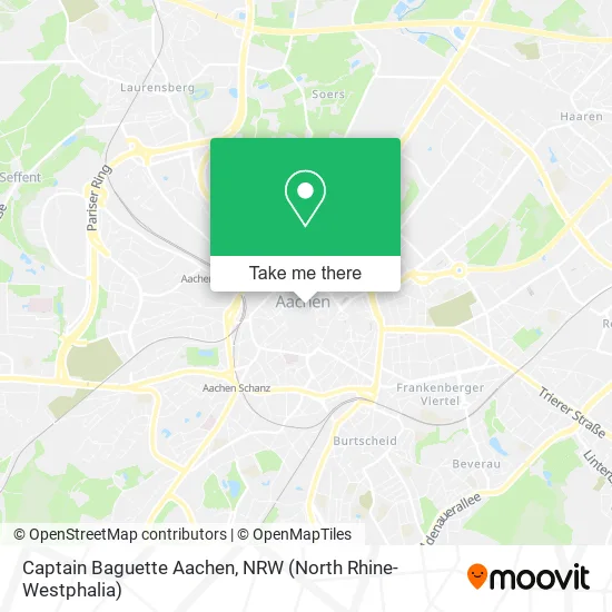 Карта Captain Baguette Aachen