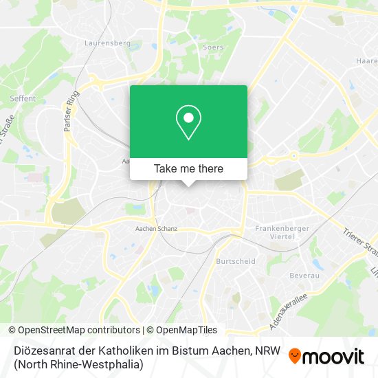 Diözesanrat der Katholiken im Bistum Aachen map