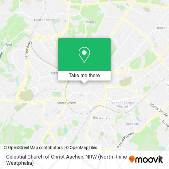 Celestial Church of Christ Aachen map