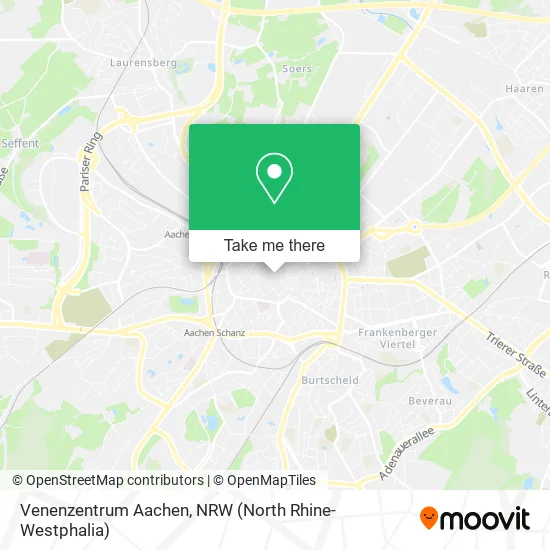 Карта Venenzentrum Aachen