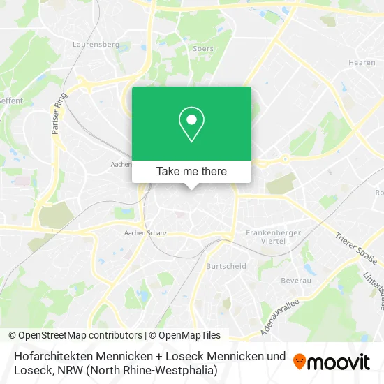 Hofarchitekten Mennicken + Loseck Mennicken und Loseck map