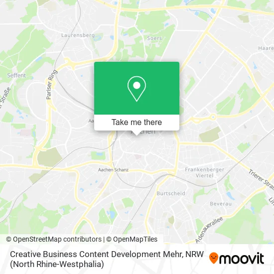 Карта Creative Business Content Development Mehr