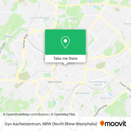 Карта Gyn Aachenzentrum