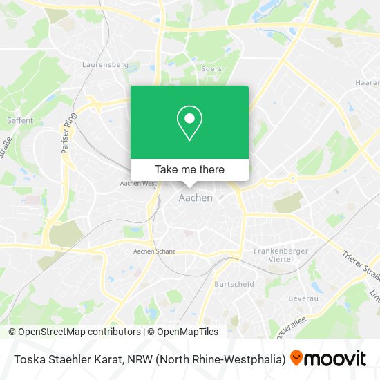 Toska Staehler Karat map