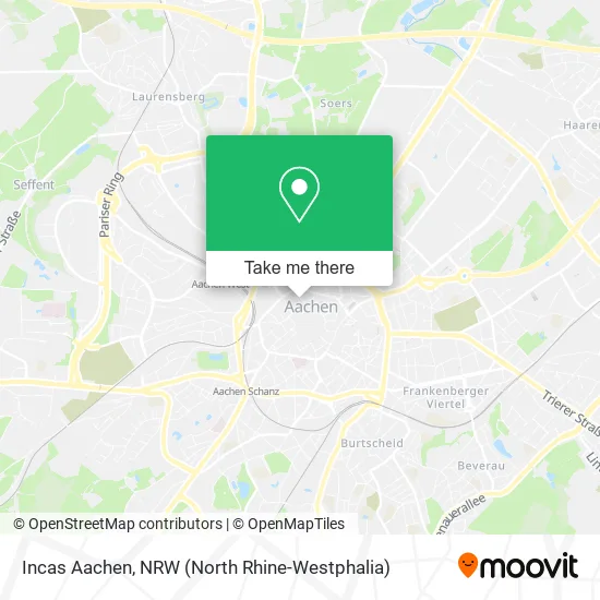 Карта Incas Aachen