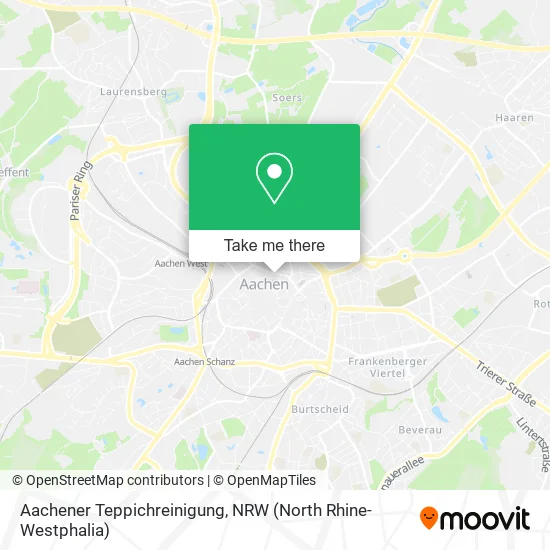 Карта Aachener Teppichreinigung