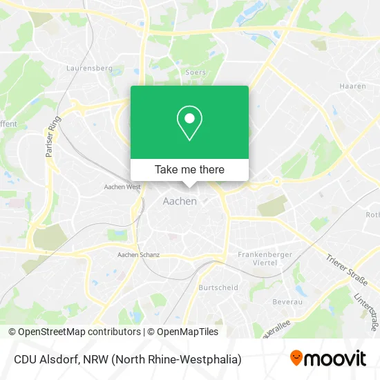 Карта CDU Alsdorf