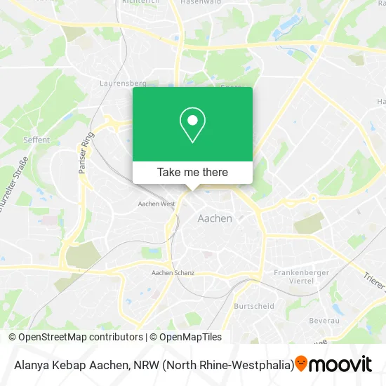 Карта Alanya Kebap Aachen