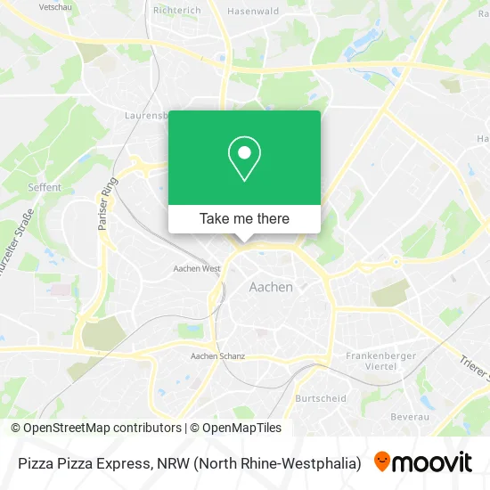 Карта Pizza Pizza Express