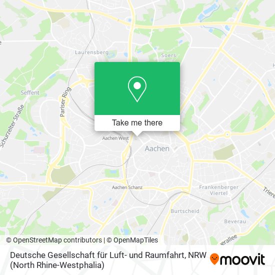 Deutsche Gesellschaft für Luft- und Raumfahrt map