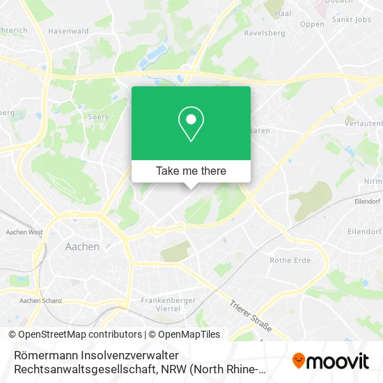 Römermann Insolvenzverwalter Rechtsanwaltsgesellschaft map