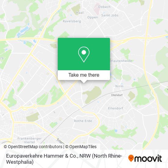 Europaverkehre Hammer & Co. map