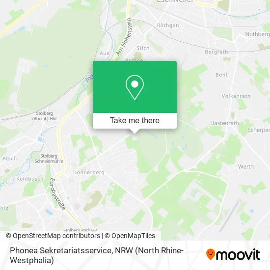 Phonea Sekretariatsservice map