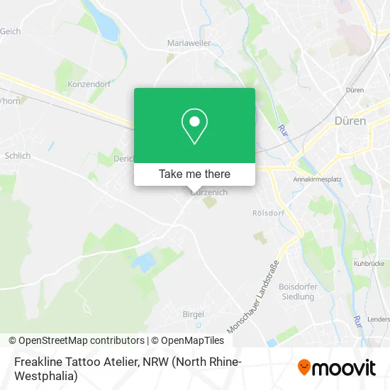 Карта Freakline Tattoo Atelier