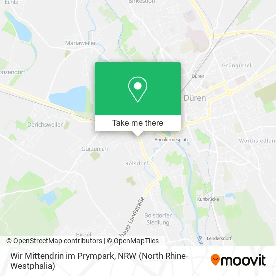 Карта Wir Mittendrin im Prympark