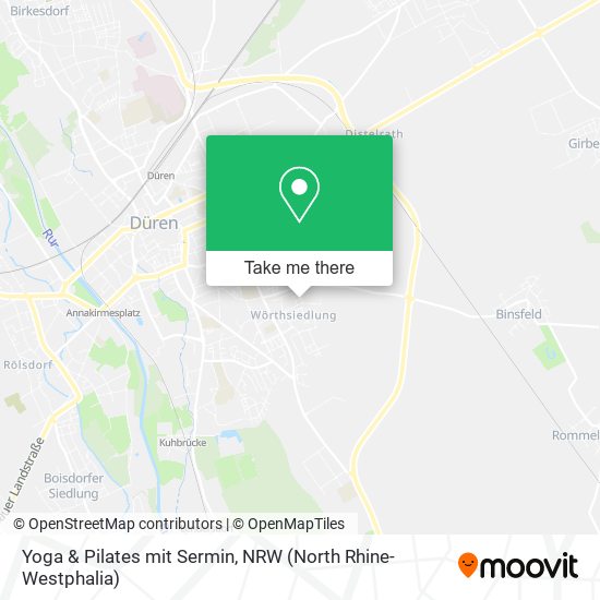 Yoga & Pilates mit Sermin map