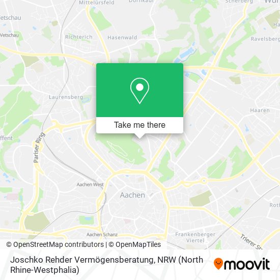 Joschko Rehder Vermögensberatung map