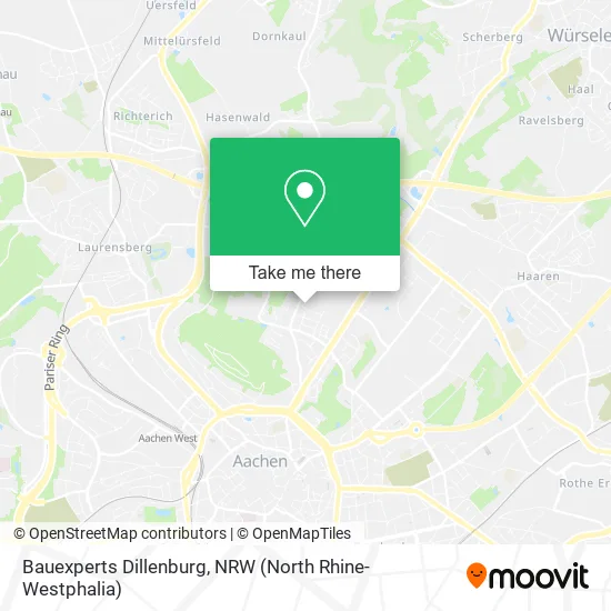 Карта Bauexperts Dillenburg