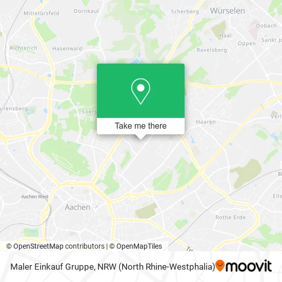 Карта Maler Einkauf Gruppe