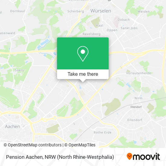 Карта Pension Aachen