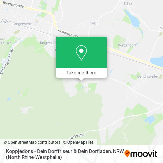 Koppjedöns - Dein Dorffriseur & Dein Dorfladen map