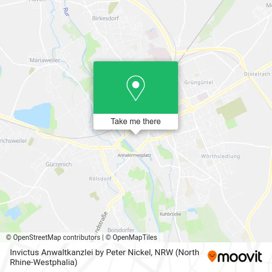 Карта Invictus Anwaltkanzlei by Peter Nickel