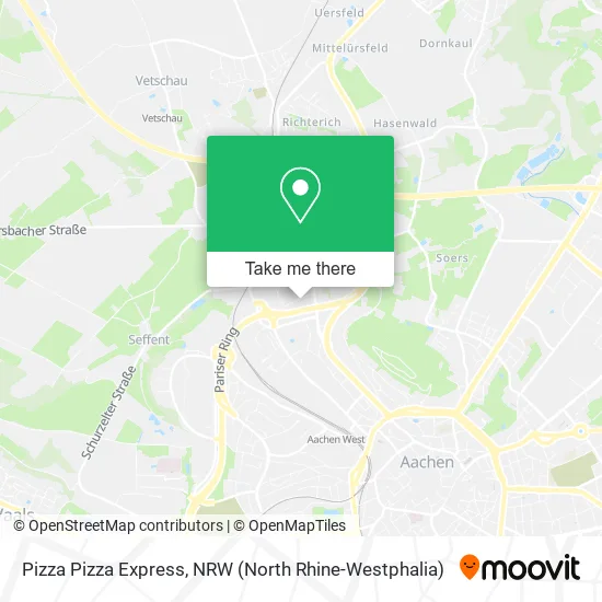 Карта Pizza Pizza Express