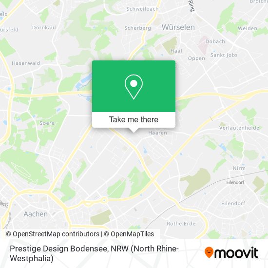 Prestige Design Bodensee map