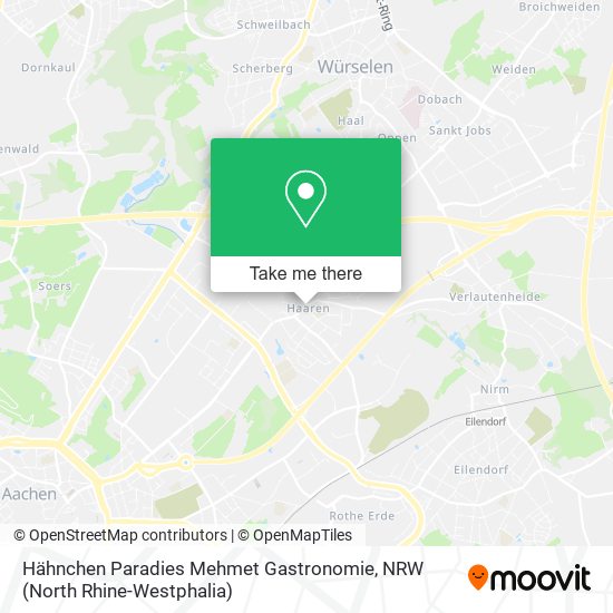 Hähnchen Paradies Mehmet Gastronomie map