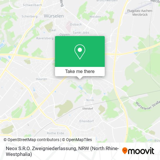 Neox S.R.O. Zweigniederlassung map