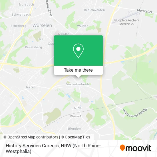 Карта History Services Careers