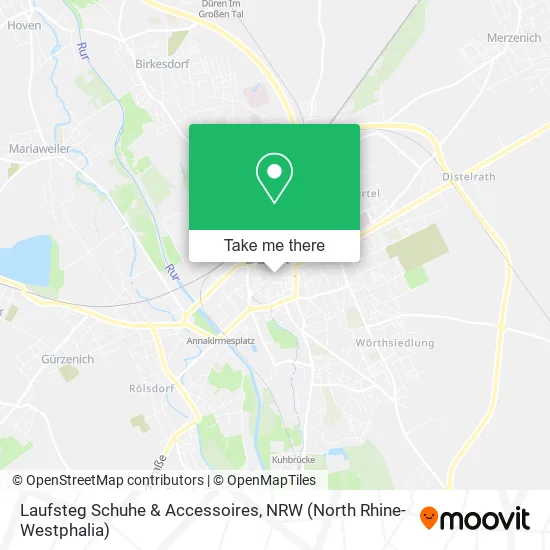 Laufsteg Schuhe & Accessoires map