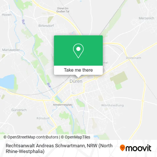 Карта Rechtsanwalt Andreas Schwartmann