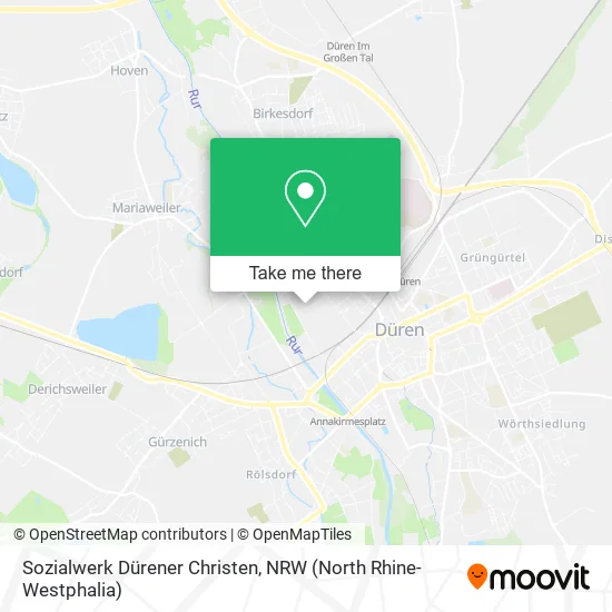Карта Sozialwerk Dürener Christen