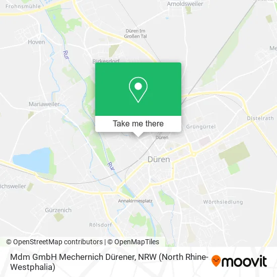 Mdm GmbH Mechernich Dürener map
