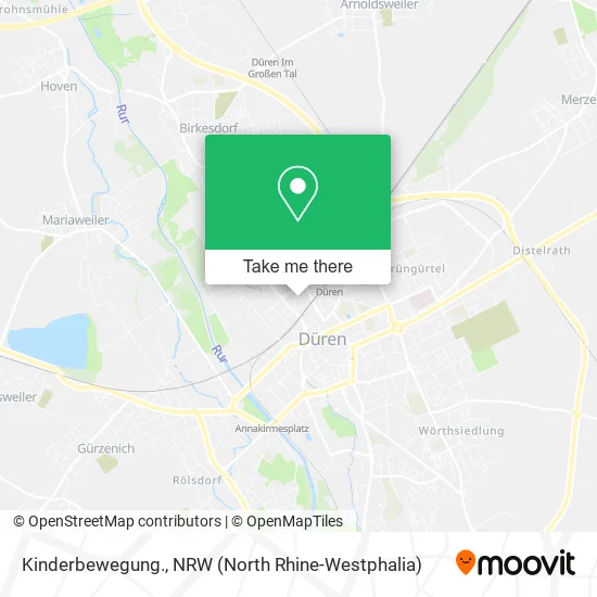 Kinderbewegung. map