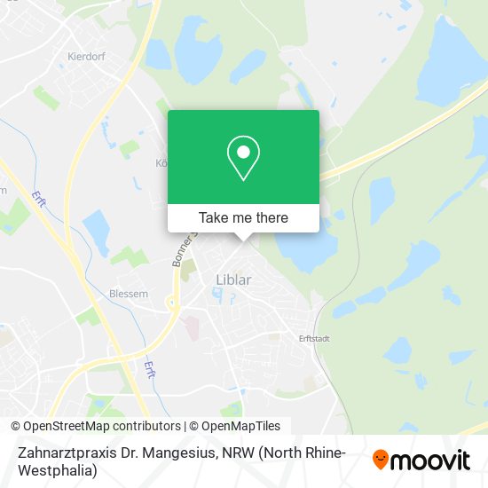 Zahnarztpraxis Dr. Mangesius map