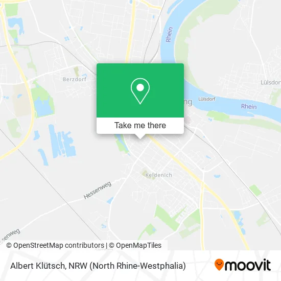 Карта Albert Klütsch