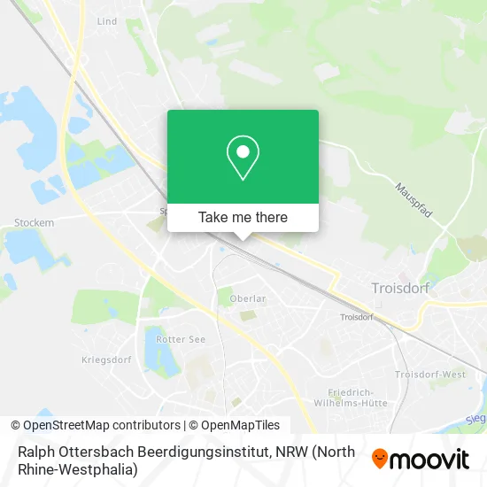 Ralph Ottersbach Beerdigungsinstitut map