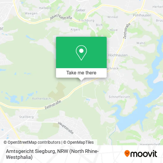 Карта Amtsgericht Siegburg