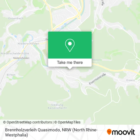 Карта Brennholzverleih Quasimodo