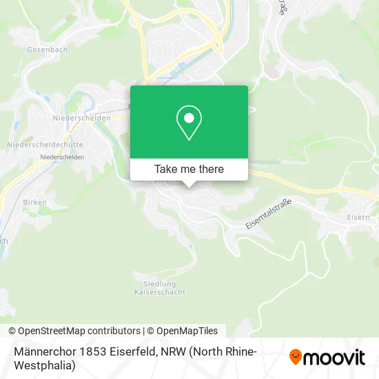 Карта Männerchor 1853 Eiserfeld