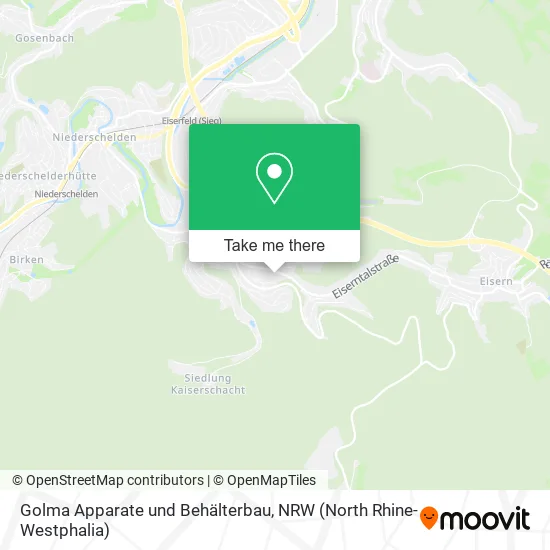 Карта Golma Apparate und Behälterbau