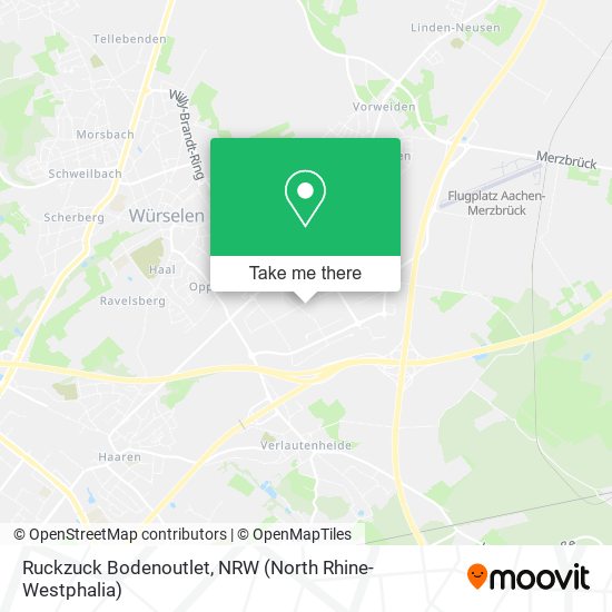 Ruckzuck Bodenoutlet map