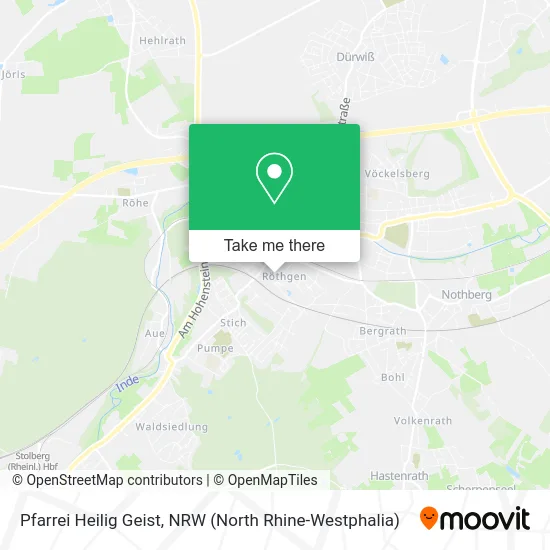 Карта Pfarrei Heilig Geist