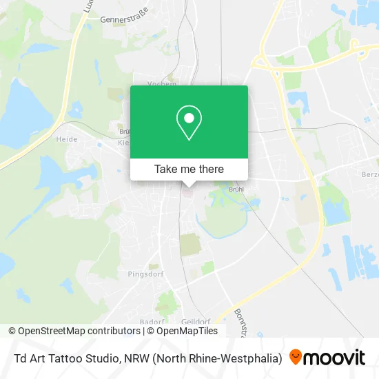 Td Art Tattoo Studio map