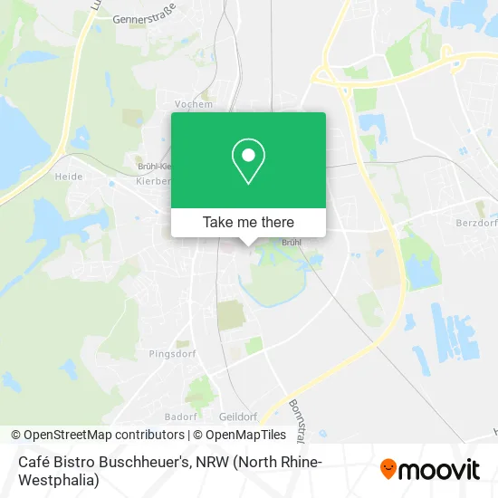 Карта Café Bistro Buschheuer's