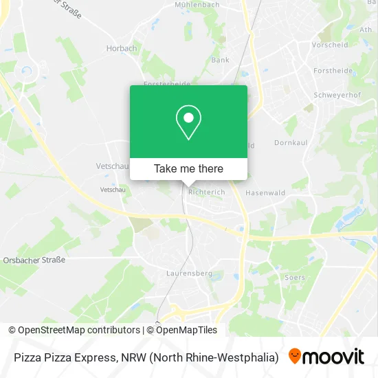 Карта Pizza Pizza Express