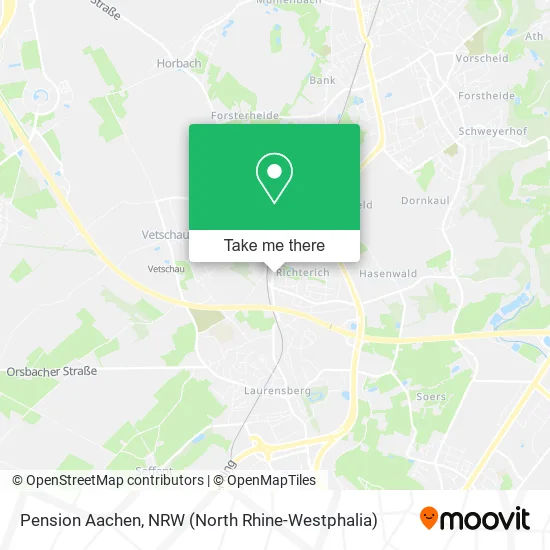 Карта Pension Aachen