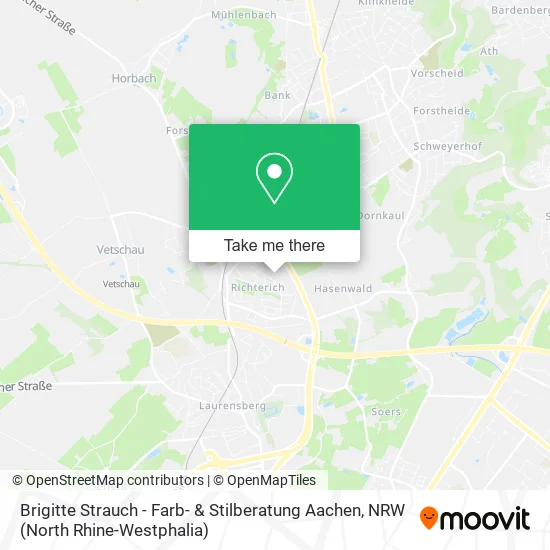 Brigitte Strauch - Farb- & Stilberatung Aachen map